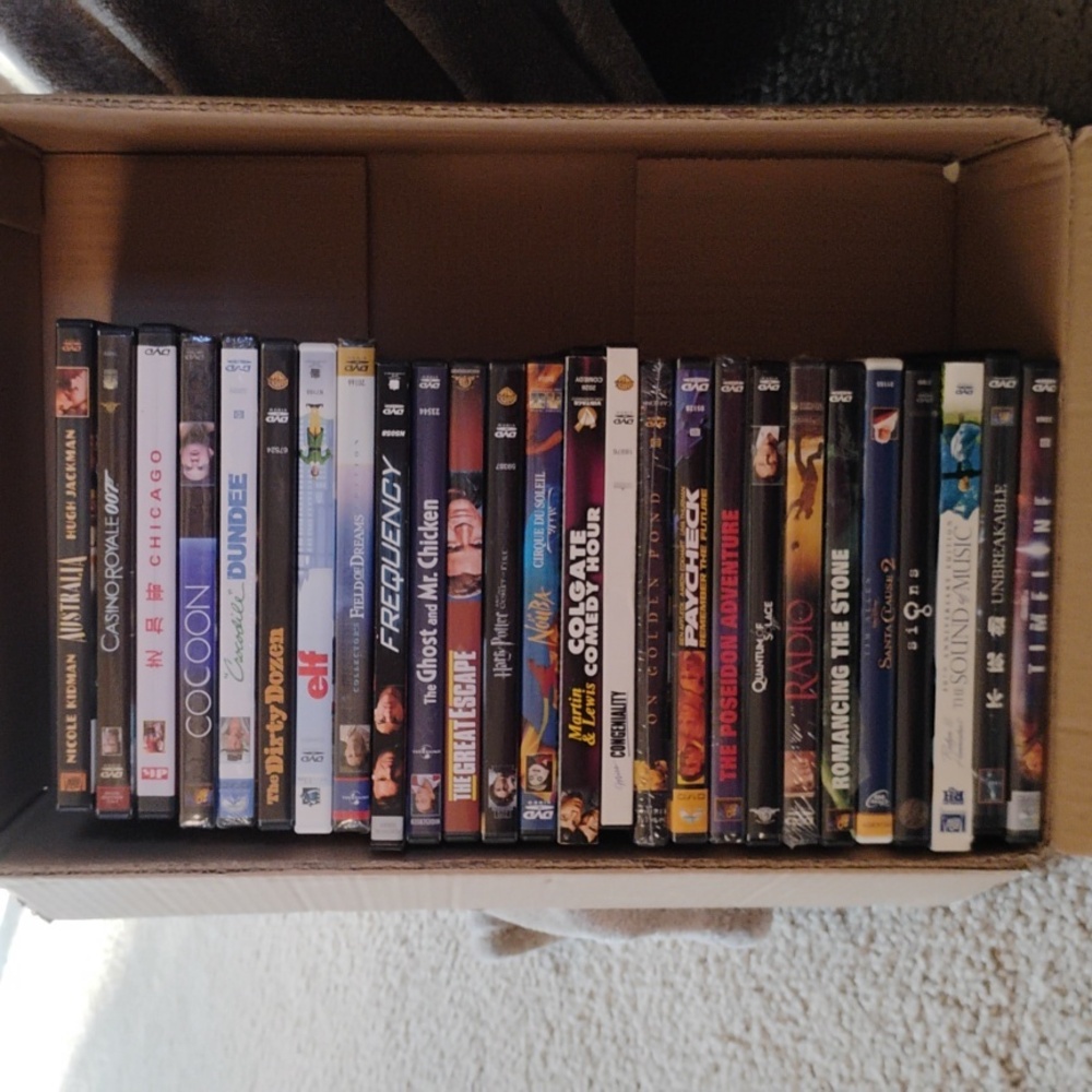 3/$10 DVD Movie Selection - Your Choice Of 3 DVD's Previously Viewed Check List